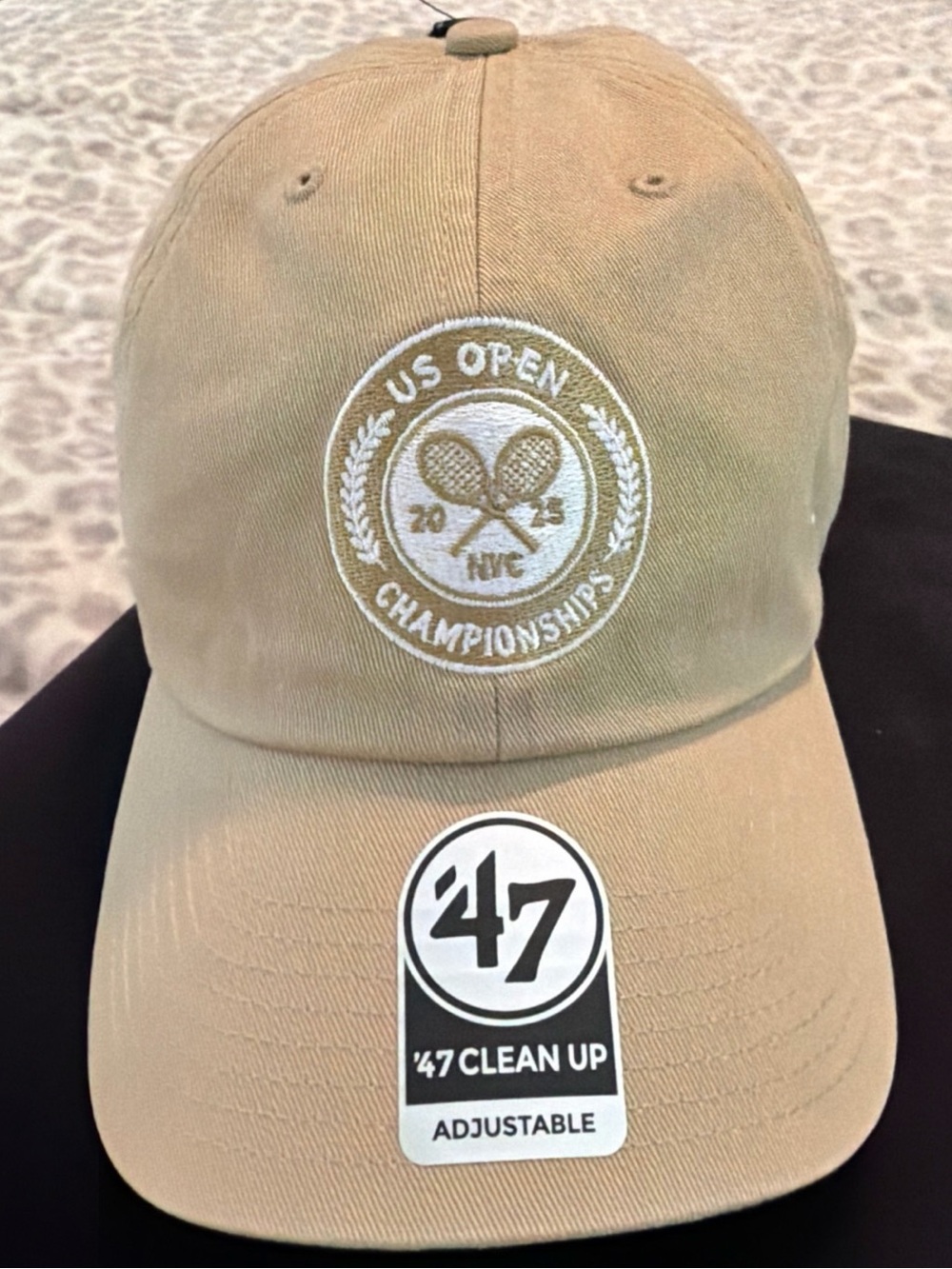 New US Open Championship 2025 NY Tennis Baseball Cap Hat Chase ‘47 Clean Up
